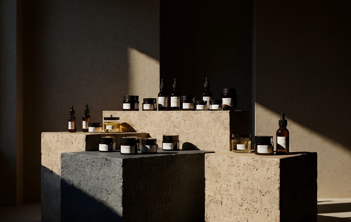 Beauty and youth products collection
